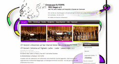 Desktop Screenshot of euterpe-siegen.de
